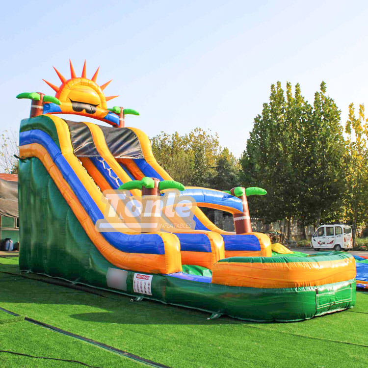 Summer Paradise Lane Water Slide