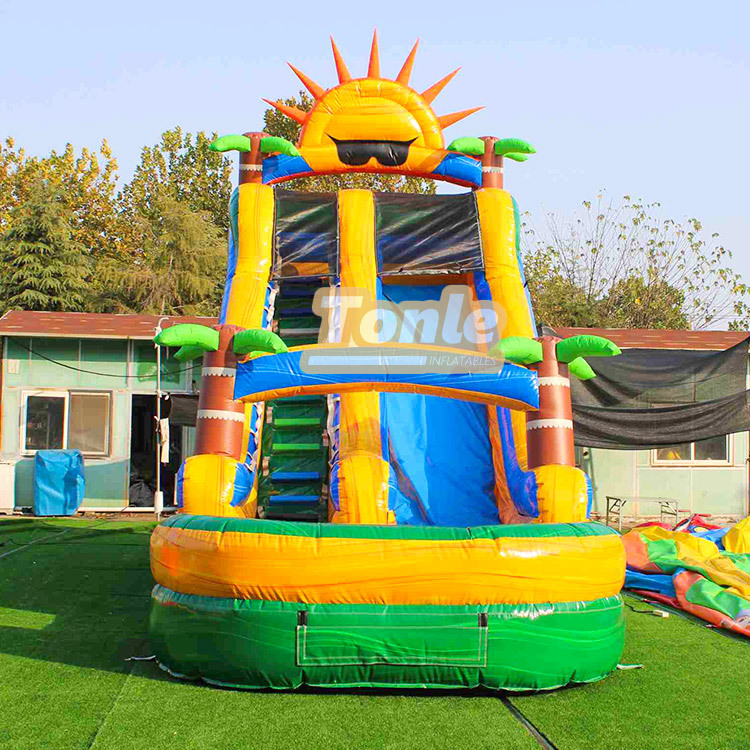 Summer Paradise Lane Water Slide