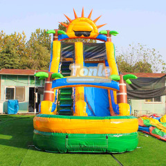 Summer Paradise Lane Water Slide