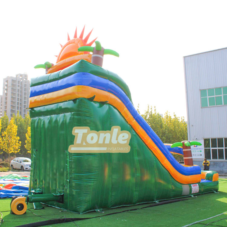 Summer Paradise Lane Water Slide
