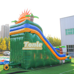 Summer Paradise Lane Water Slide