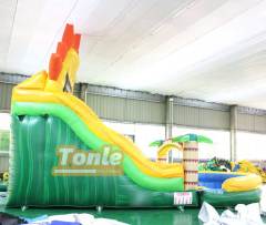 Paradise Sunshine inflatable Water Slide for sale