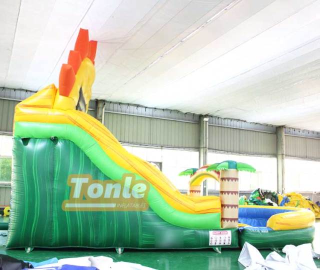 Paradise Sunshine inflatable Water Slide for sale