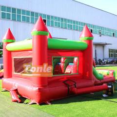 Christmas sleigh inflatable jumper slide combo
