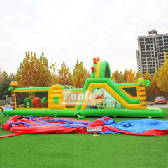 Dinosaur Inflatable Obstacle Course
