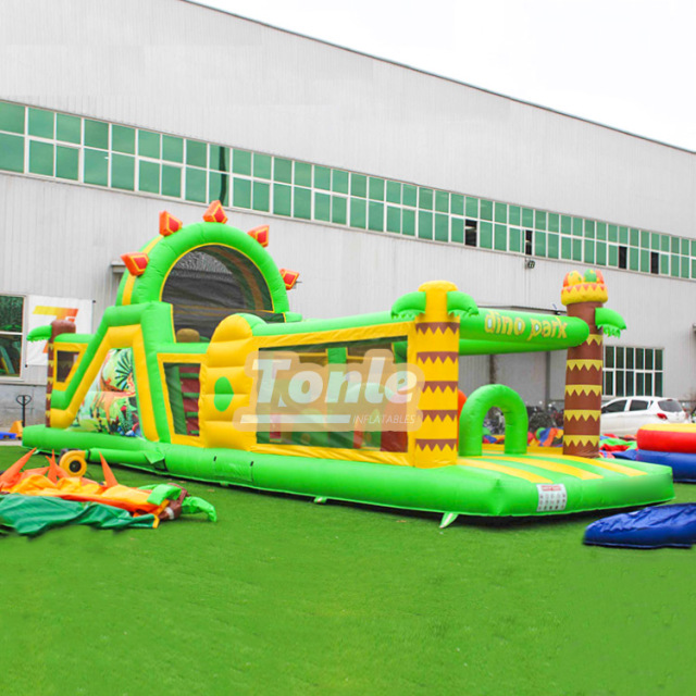 Dinosaur Inflatable Obstacle Course