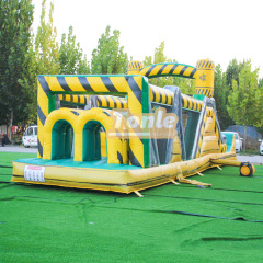 40FT Nuclear Toxic Waste inflatable Obstacle course