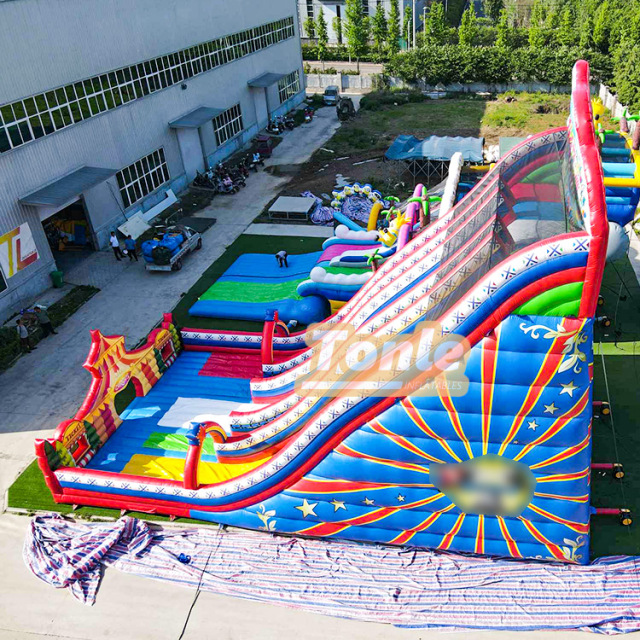 50ft Circus large inflatable slide