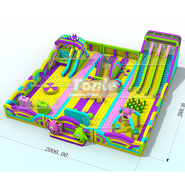 factory Outlet large commercial inflatable theme park
