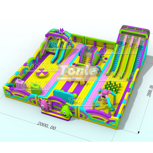factory Outlet large commercial inflatable theme park