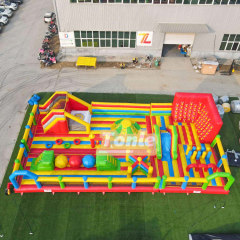 inflatable playground kids park