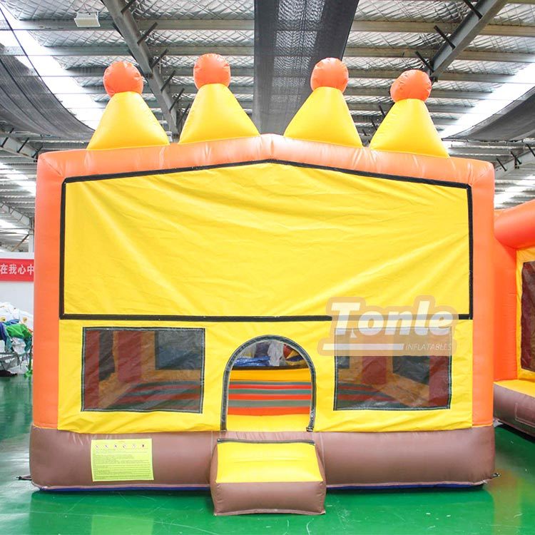 custom inflatable princess crown bounce house jumping castle