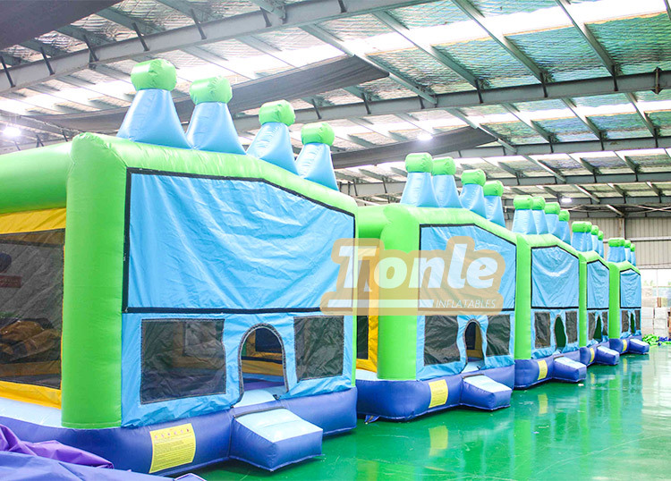 custom inflatable princess crown bounce house jumping castle