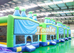 custom inflatable princess crown bounce house jumping castle