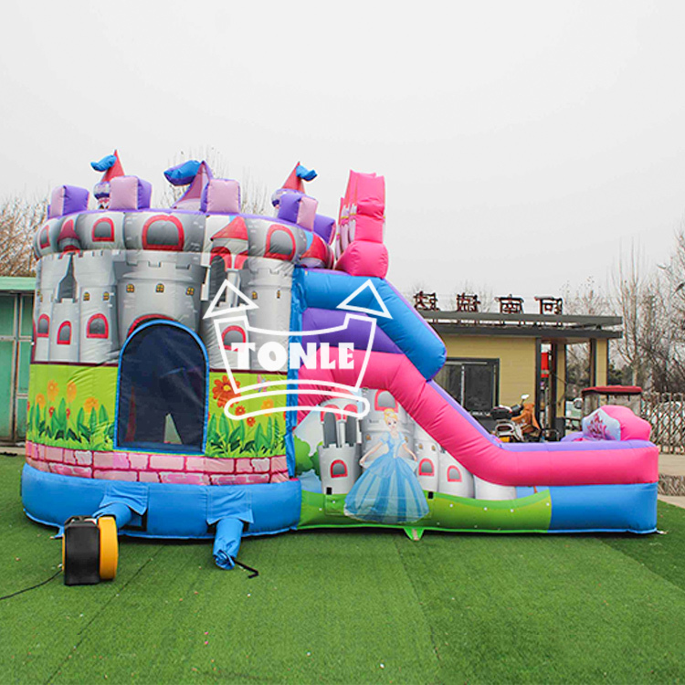 Princess Castle Inflatable Bounce House Combo