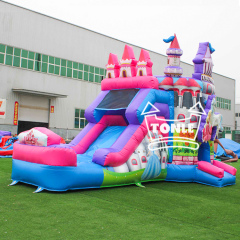 Princess Castle Inflatable Bounce House Combo