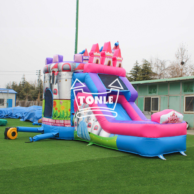 Princess Castle Inflatable Bounce House Combo