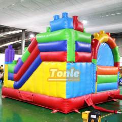 Building Blocks jump and slide