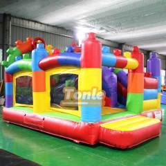 Building Blocks jump and slide