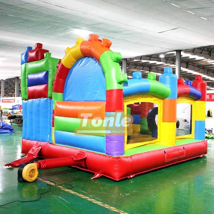 Building Blocks jump and slide