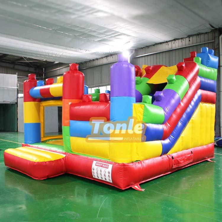 Building Blocks jump and slide