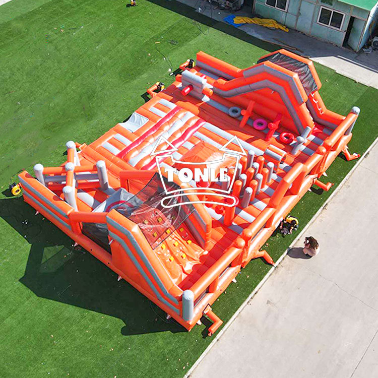 Customized indoor and outdoor inflatable theme park