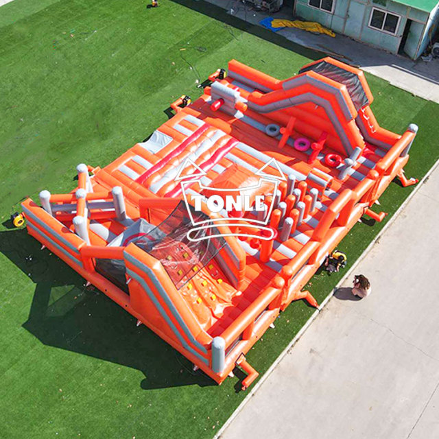 Customized indoor and outdoor inflatable theme park