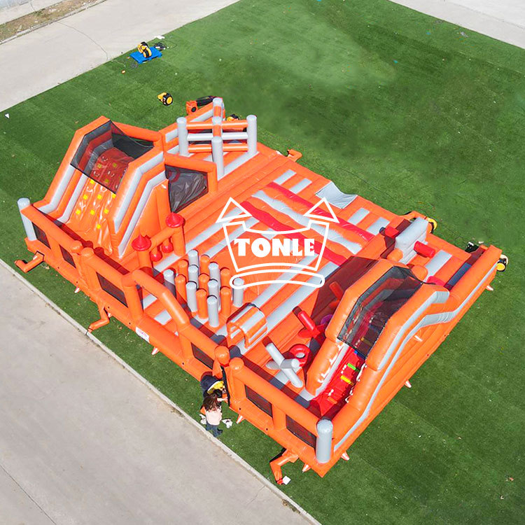 Customized indoor and outdoor inflatable theme park