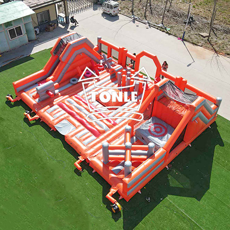 Customized indoor and outdoor inflatable theme park