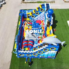 large Ocean Octopus Inflatable Game Theme Park