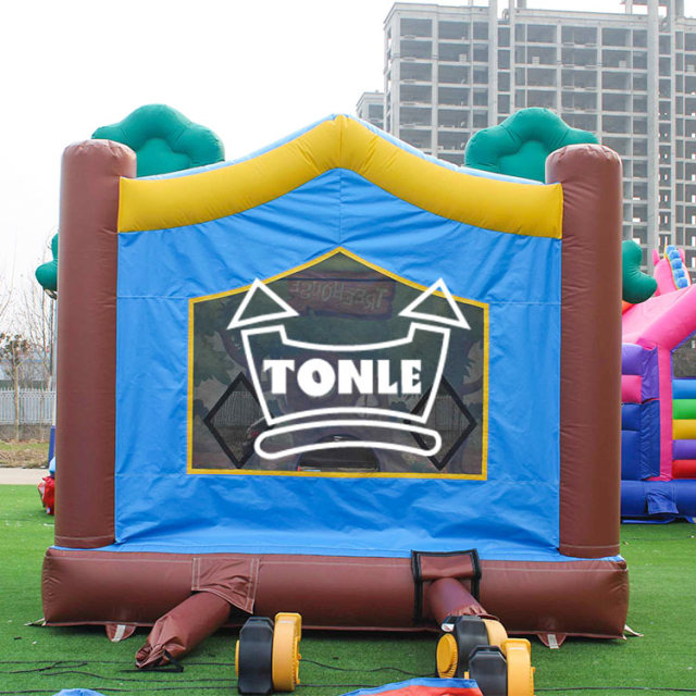 Treehouse commercial inflatable bounce house