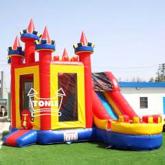 Commercial classic inflatable jumper combo with poor