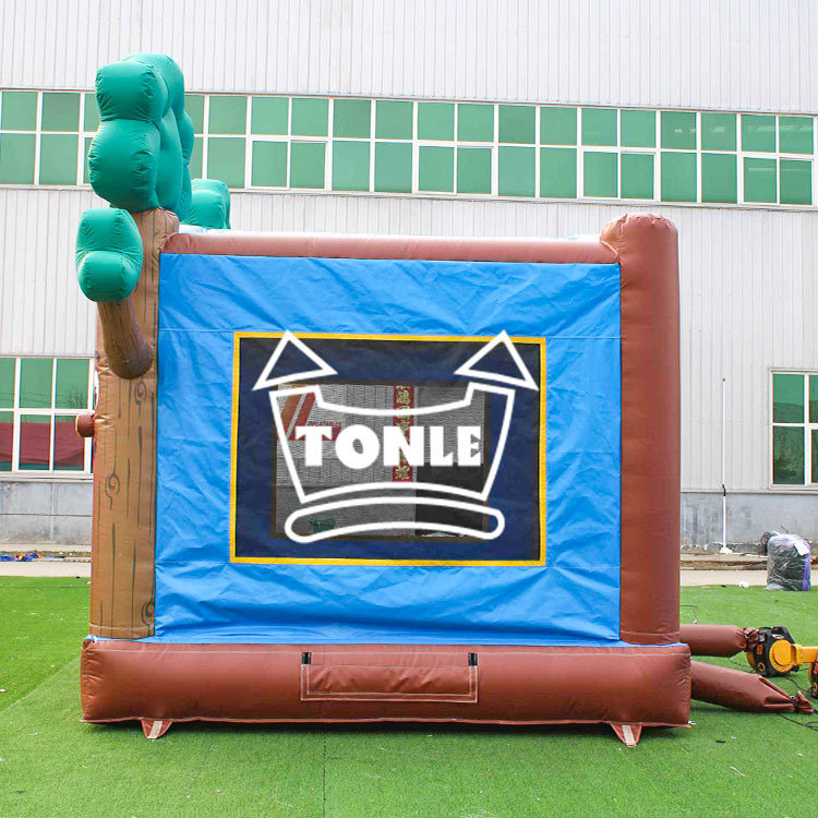 Treehouse commercial inflatable bounce house