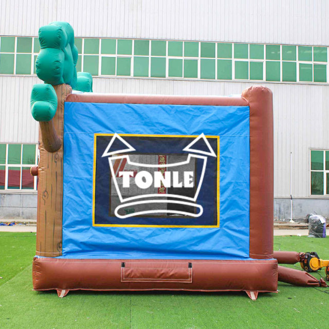 Treehouse commercial inflatable bounce house