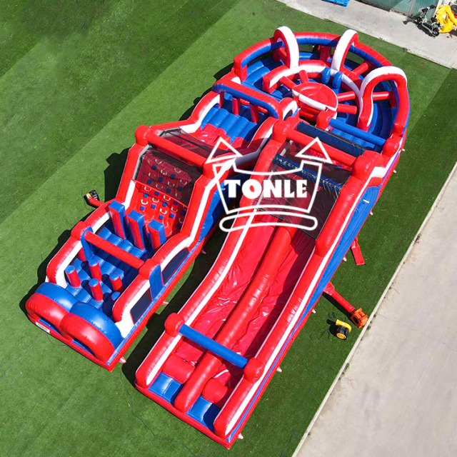 Factory Customized High Quality Inflatable Obstacle Course Competition