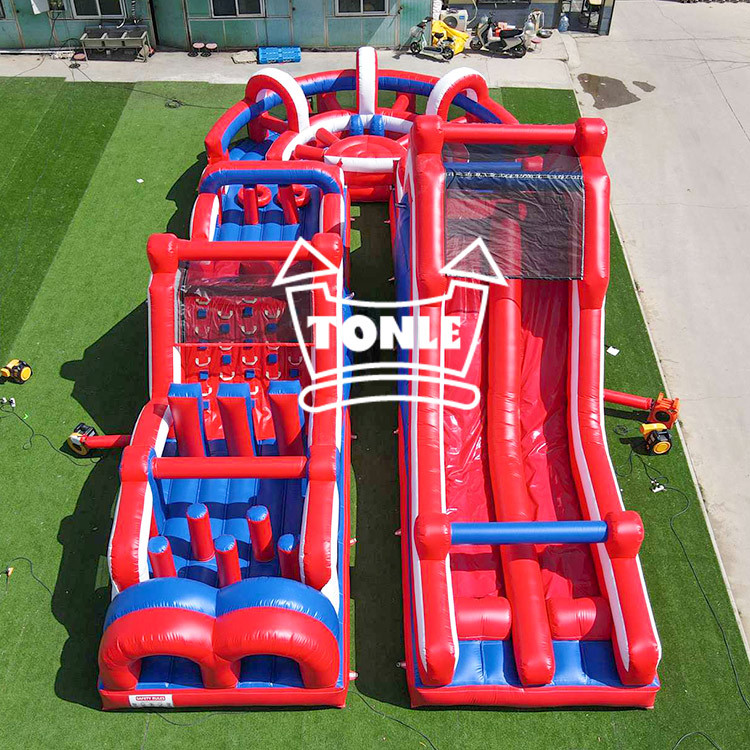 Factory Customized High Quality Inflatable Obstacle Course Competition