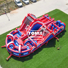 Factory Customized High Quality Inflatable Obstacle Course Competition