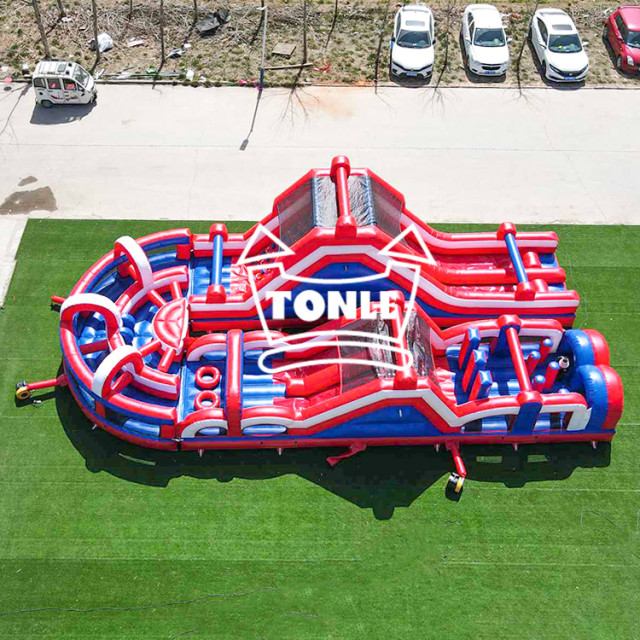 Factory Customized High Quality Inflatable Obstacle Course Competition