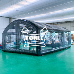 Outdoor transparent PVC event tent Air Sealed Inflatable Tents