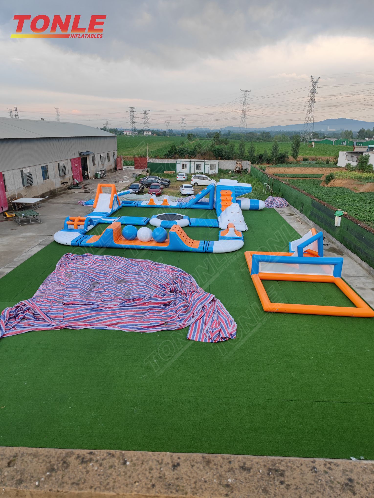 Inflatable Airtight WaterPark For Sale