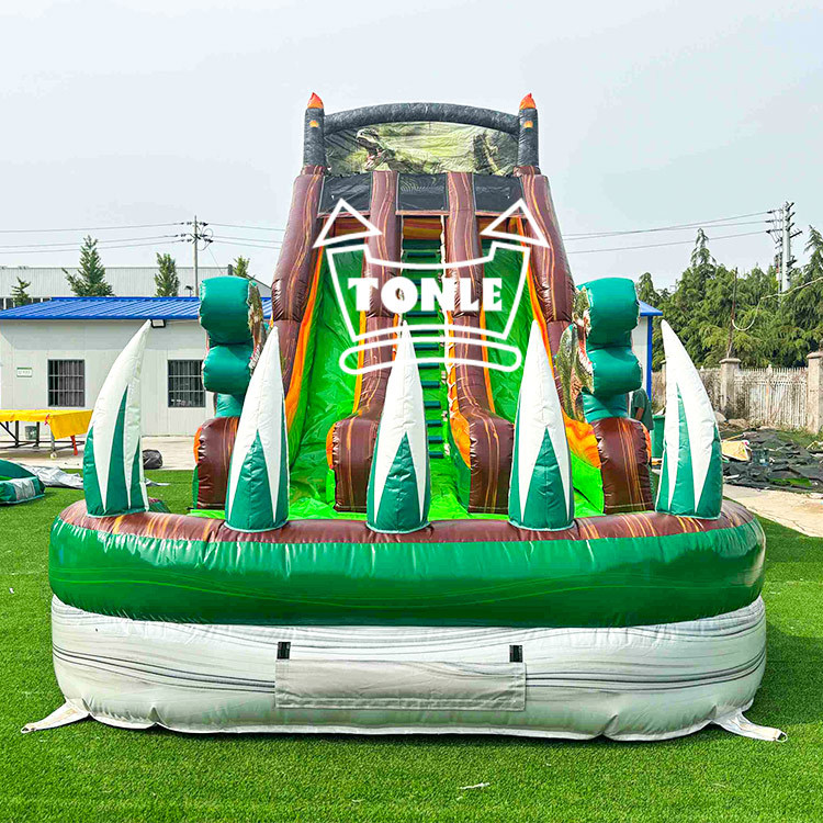 Jurassic Park T-Rex Inflatable Water Slide