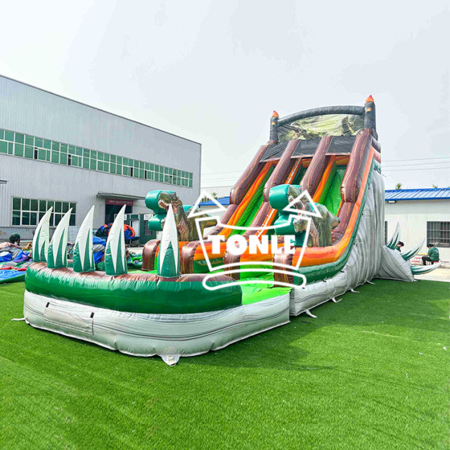 Jurassic Park T-Rex Inflatable Water Slide