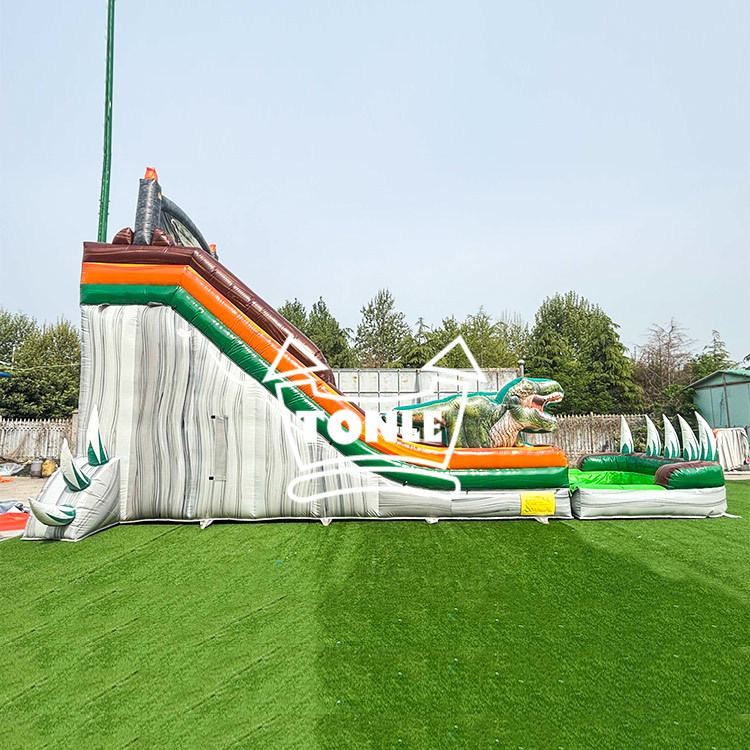 Jurassic Park T-Rex Inflatable Water Slide