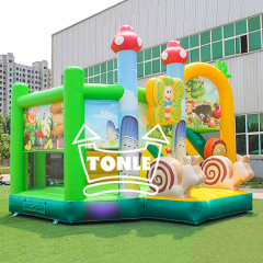 Commercial Grade PVC Inflatable Slide Jumping Castle Combo