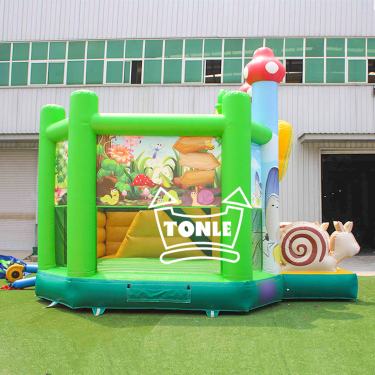 Commercial Grade PVC Inflatable Slide Jumping Castle Combo
