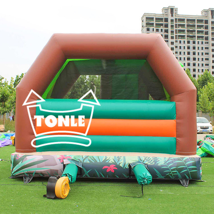 Woodpecker inflatable bouncing castle with slide for sale