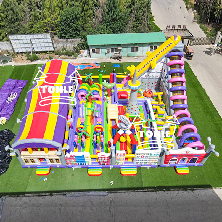 Supplier of customised inflatable themed playgrounds