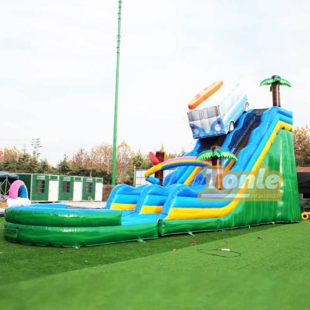 Summer Beach Inflatable Water Slide for sale