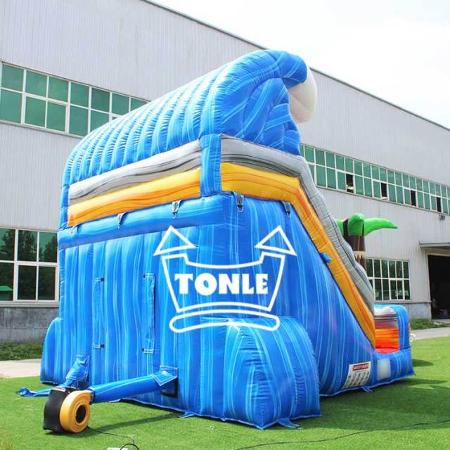 Factory Customized Commercial 17ft Lava Melt Water Slide