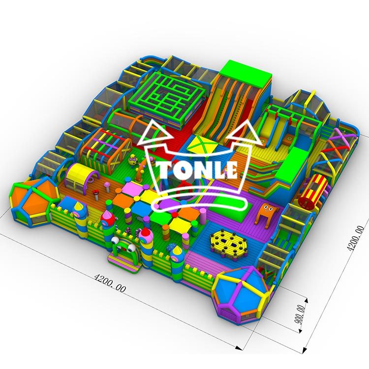 Supplier of high quality commercial inflatable theme parks